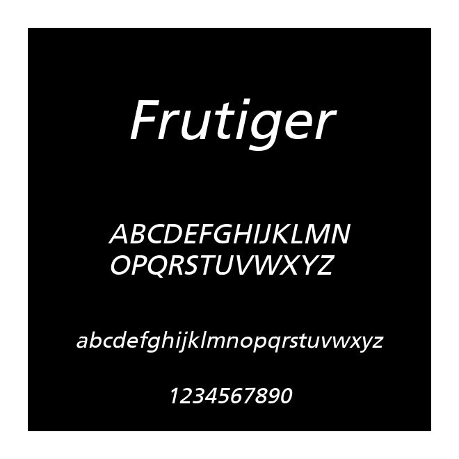 Frutiger