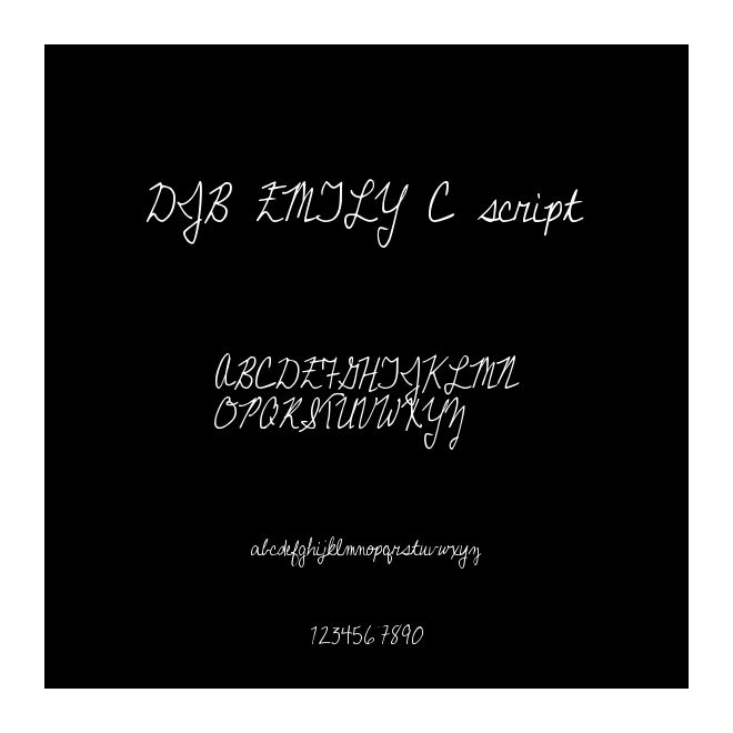 DJB EMILY C script