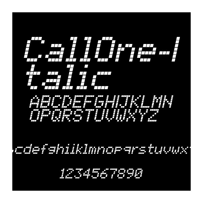 CallOne-Italic