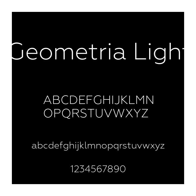 Geometria Light