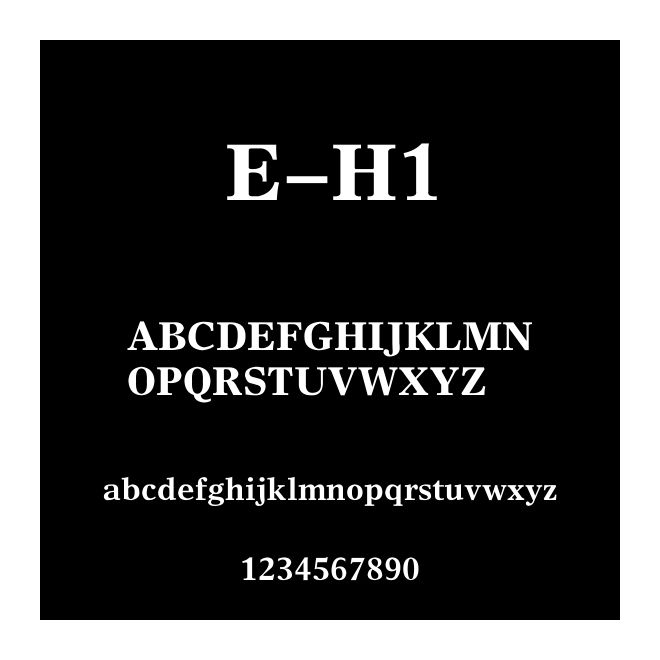 E-H1