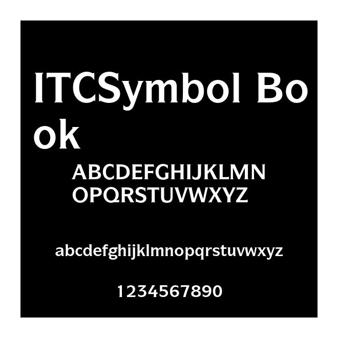 ITCSymbol Book