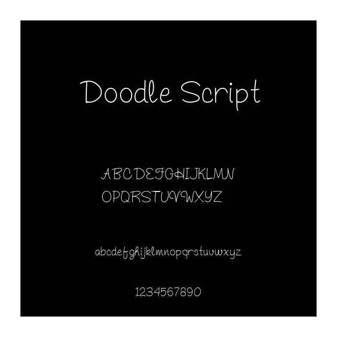 Doodle Script