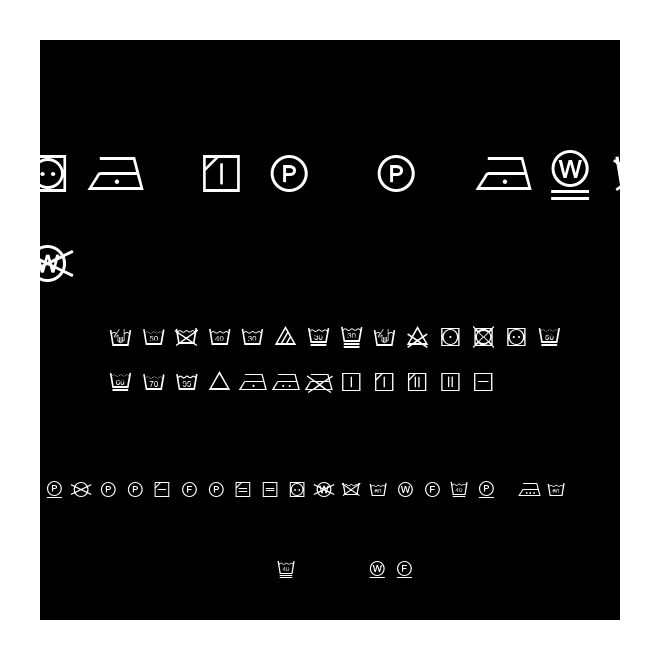 GMS_Wash Symbol