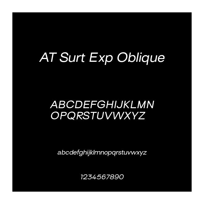 AT Surt Exp Oblique