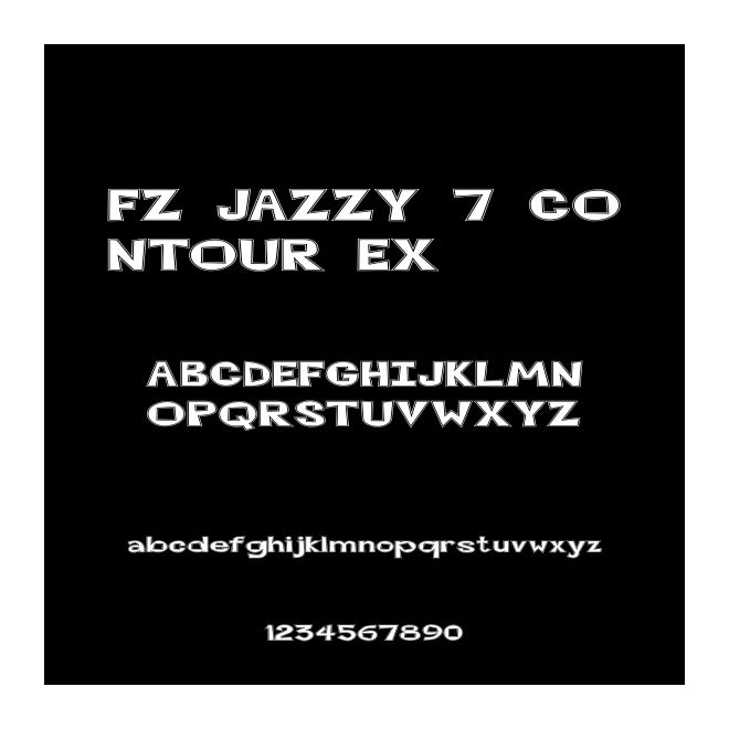 FZ JAZZY 7 CONTOUR EX