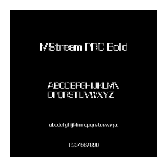 MStream PRC Bold
