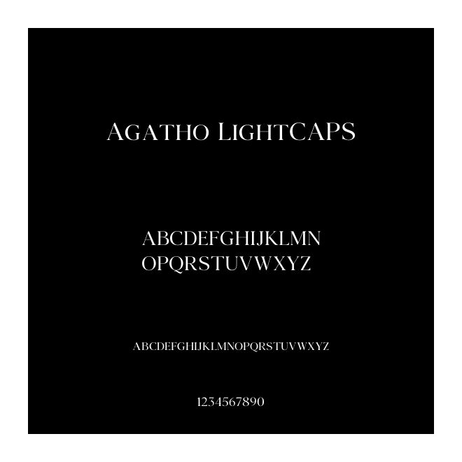 Agatho LightCAPS