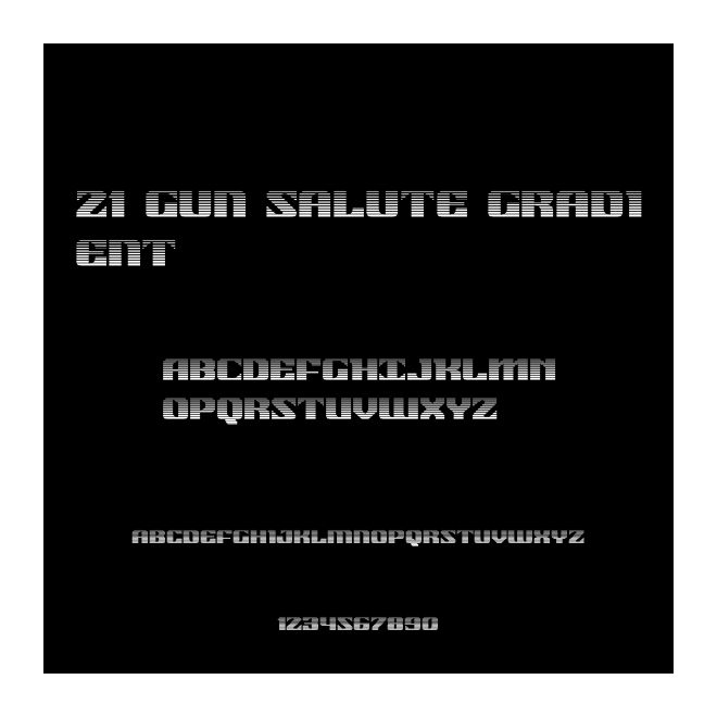 21 Gun Salute Gradient