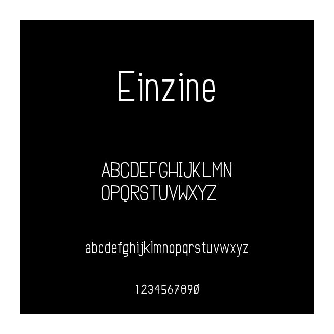 Einzine