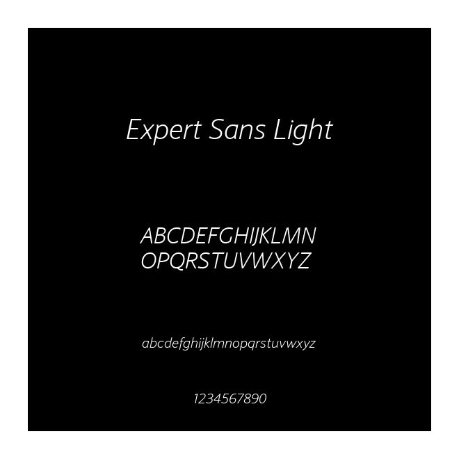Expert Sans Light