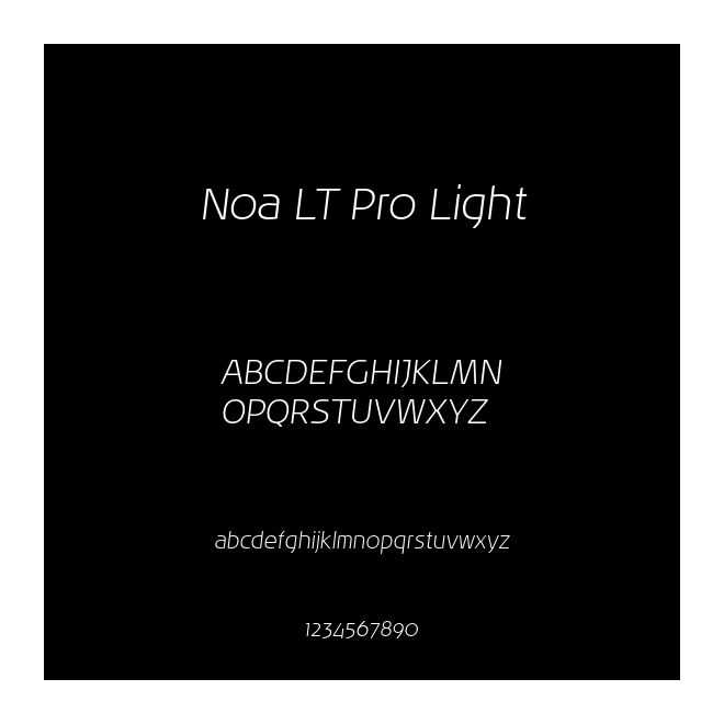 Noa LT Pro Light