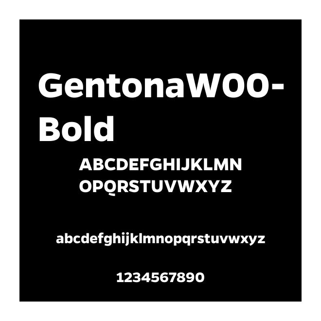 GentonaW00-Bold