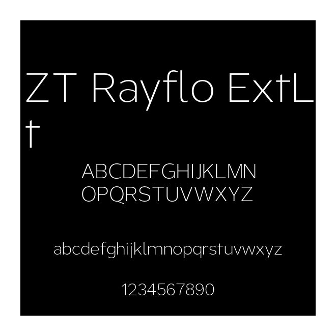 ZT Rayflo ExtLt