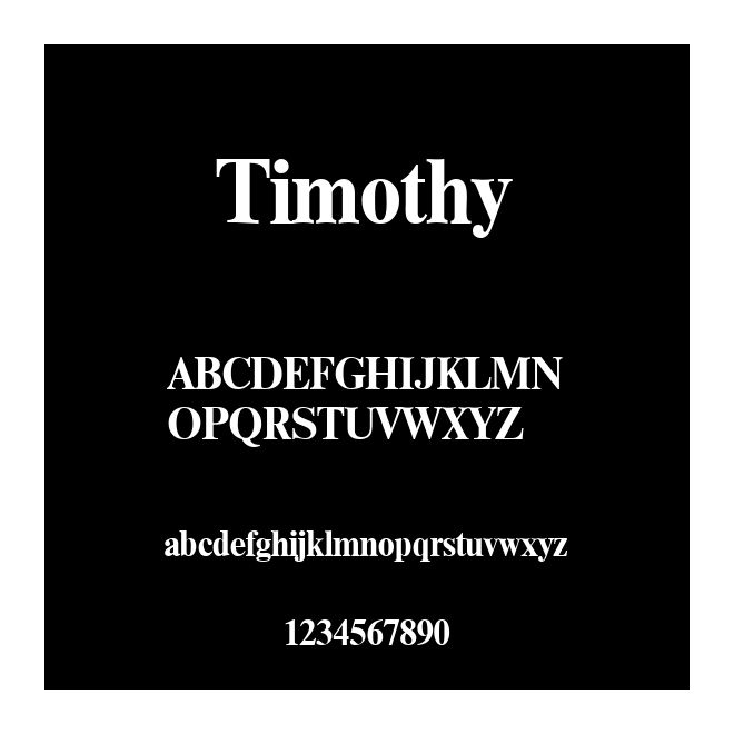 Timothy