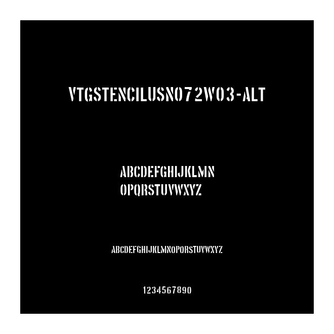 VtgStencilUSNo72W03-Alt