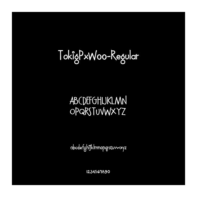 TokigPxW00-Regular