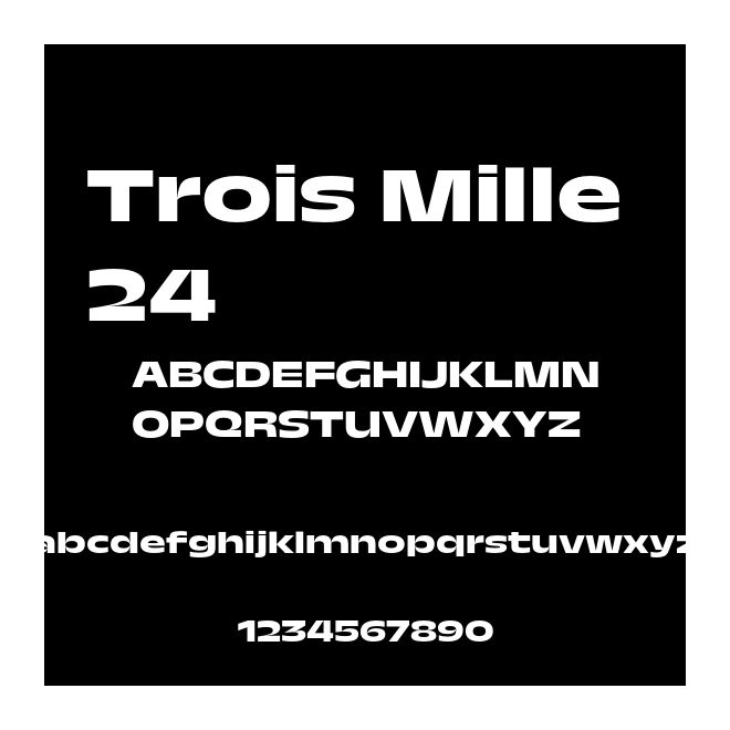 Trois Mille 24