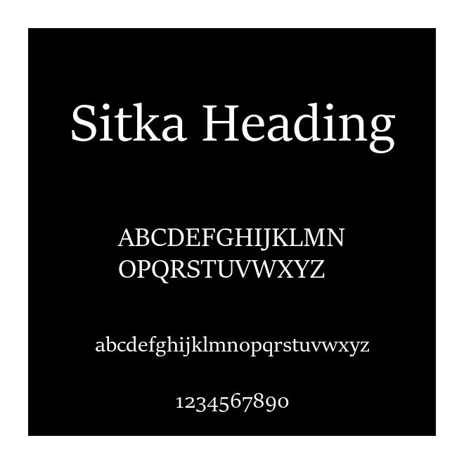 Sitka Heading