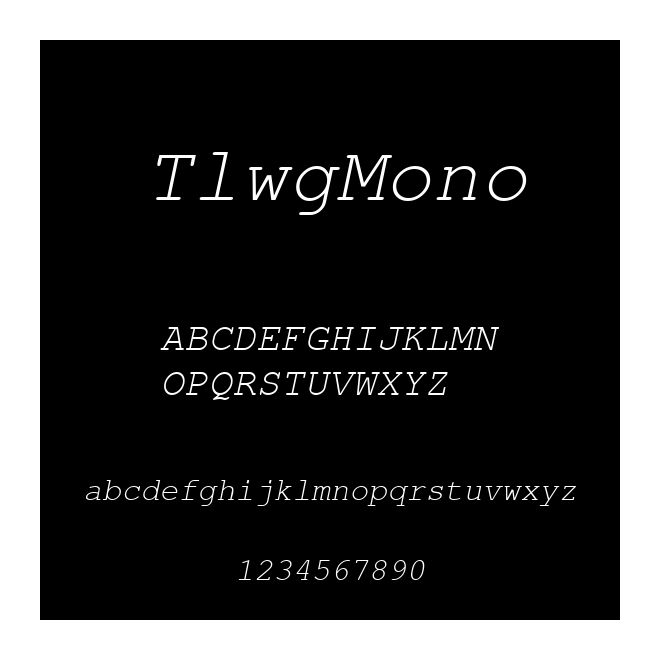 TlwgMono