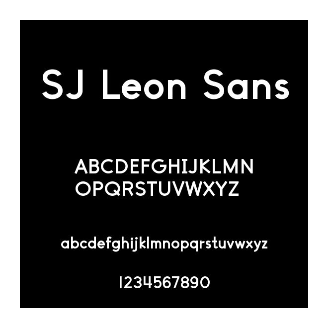 SJ Leon Sans