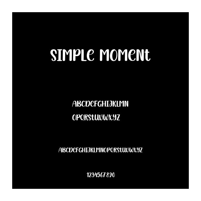Simple Moment