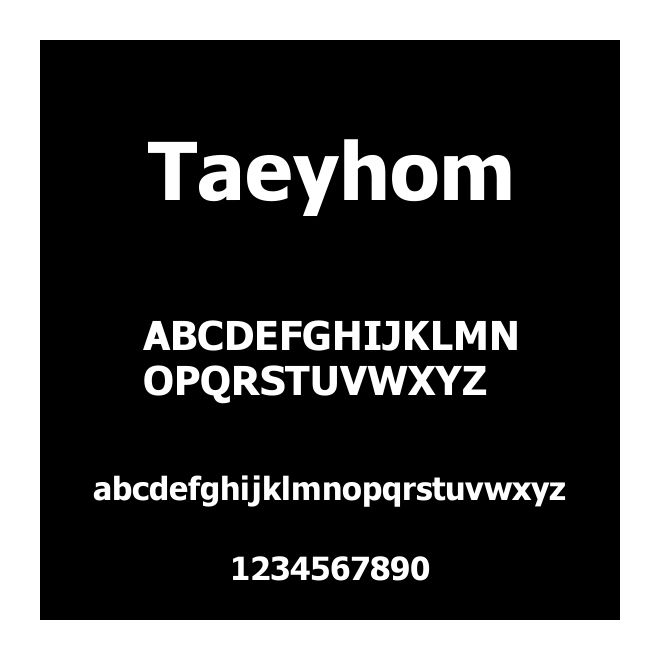 Taeyhom