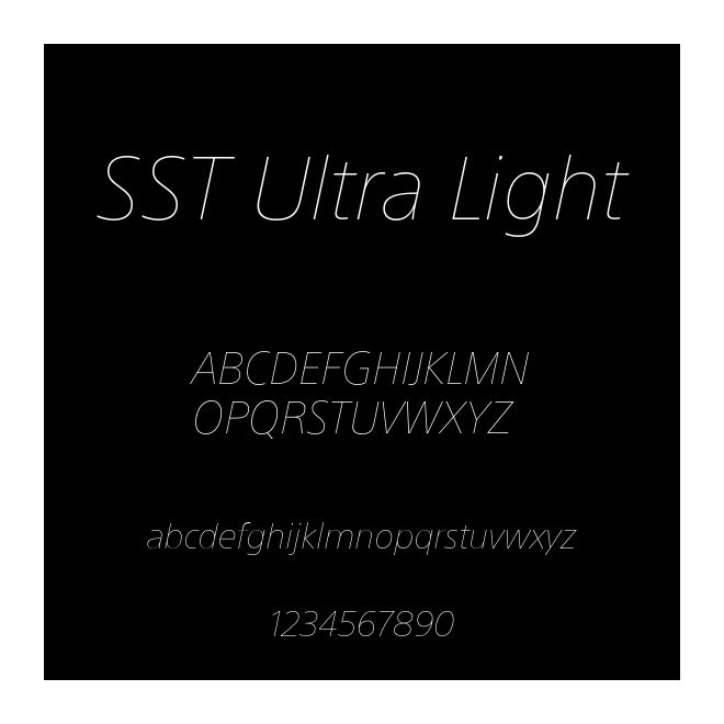 SST Ultra Light