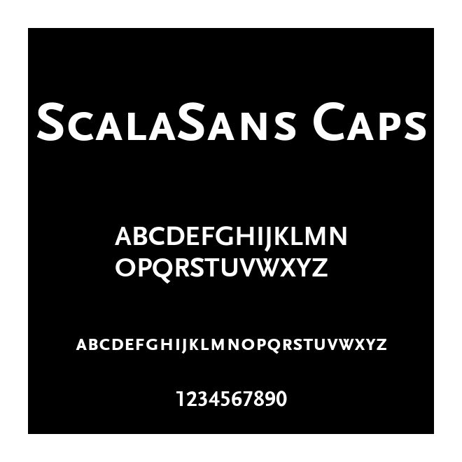 ScalaSans Caps