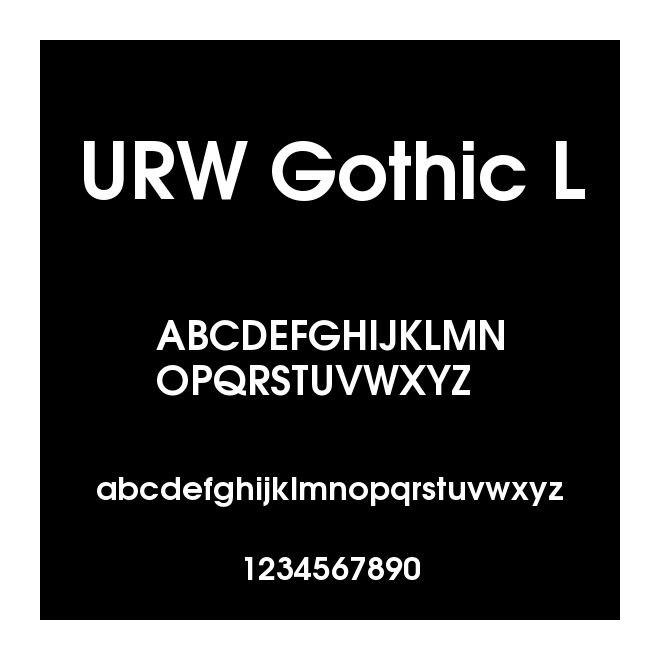 URW Gothic L