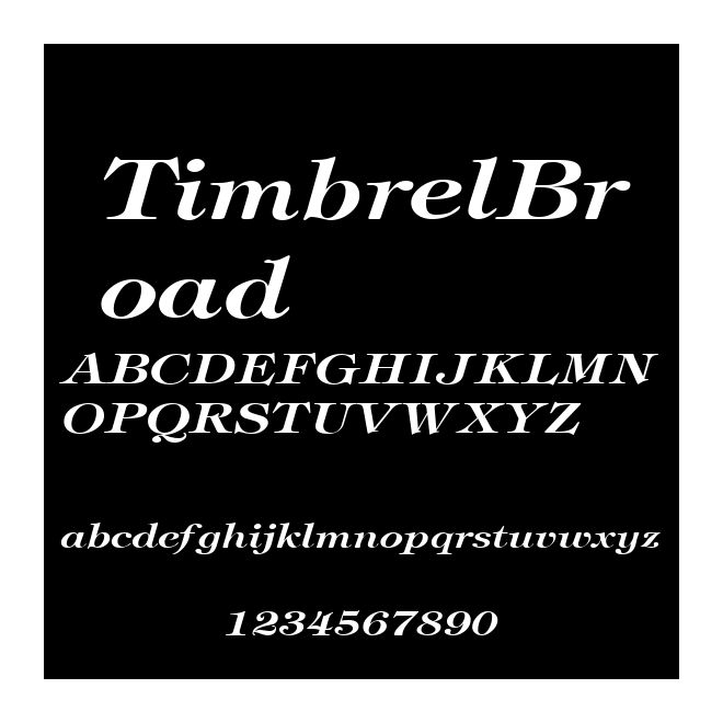 TimbrelBroad