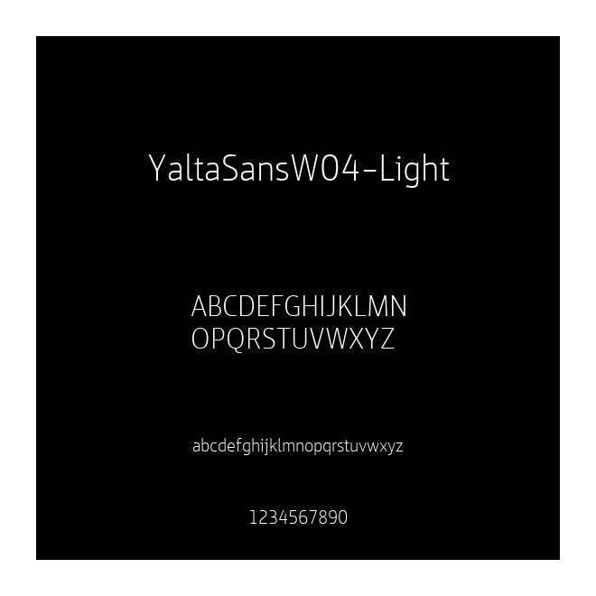 YaltaSansW04-Light