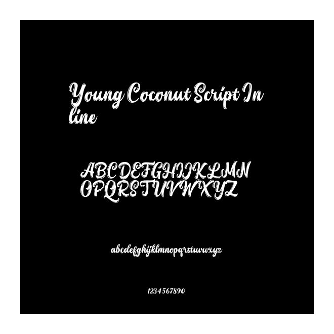 Young Coconut Script Inline