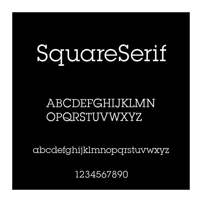 SquareSerif