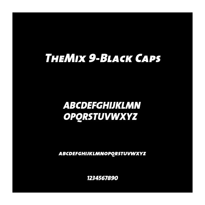 TheMix 9-Black Caps