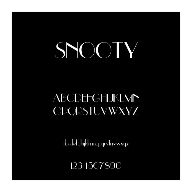 SNOOTY