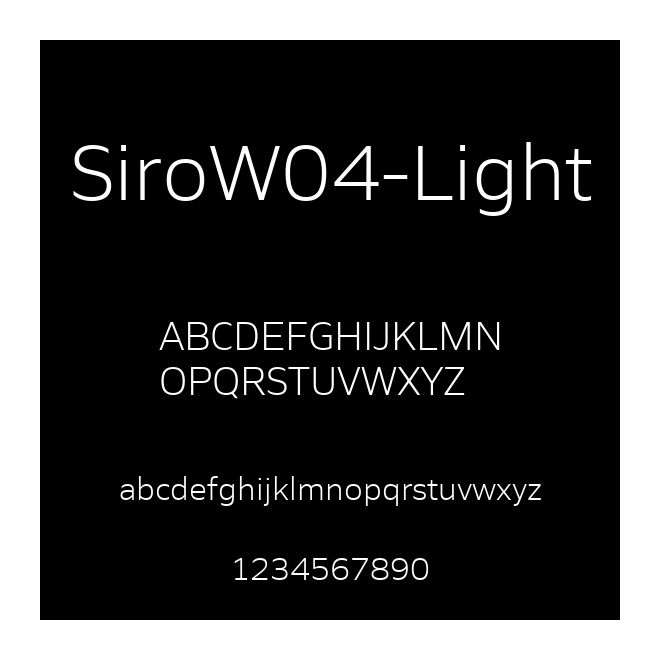 SiroW04-Light