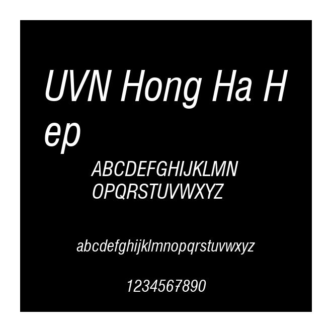 UVN Hong Ha Hep