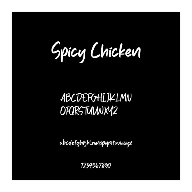 Spicy Chicken