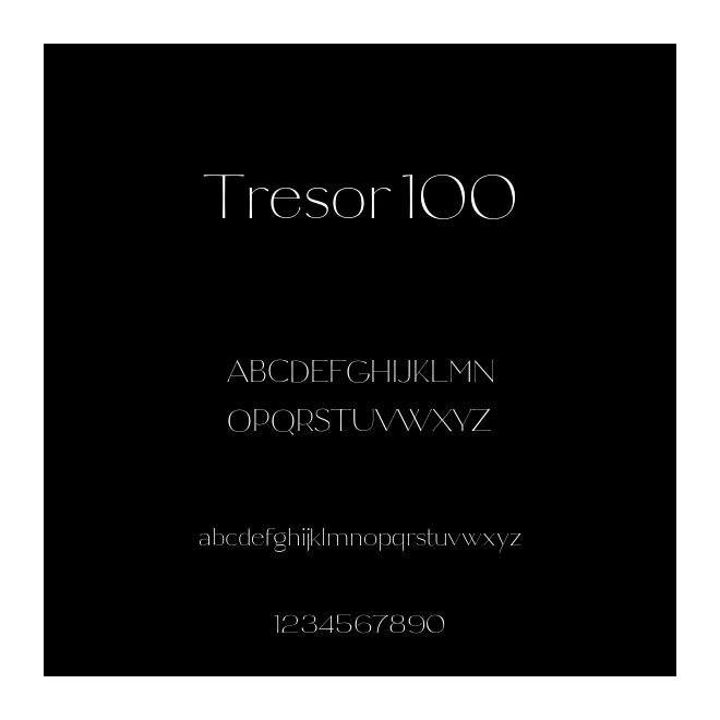 Tresor 100