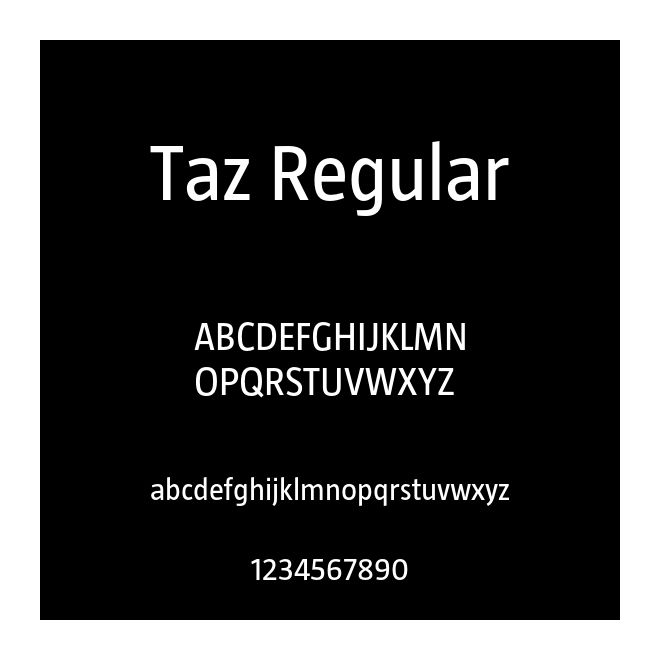 Taz Regular