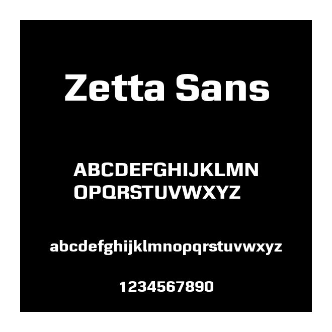 Zetta Sans
