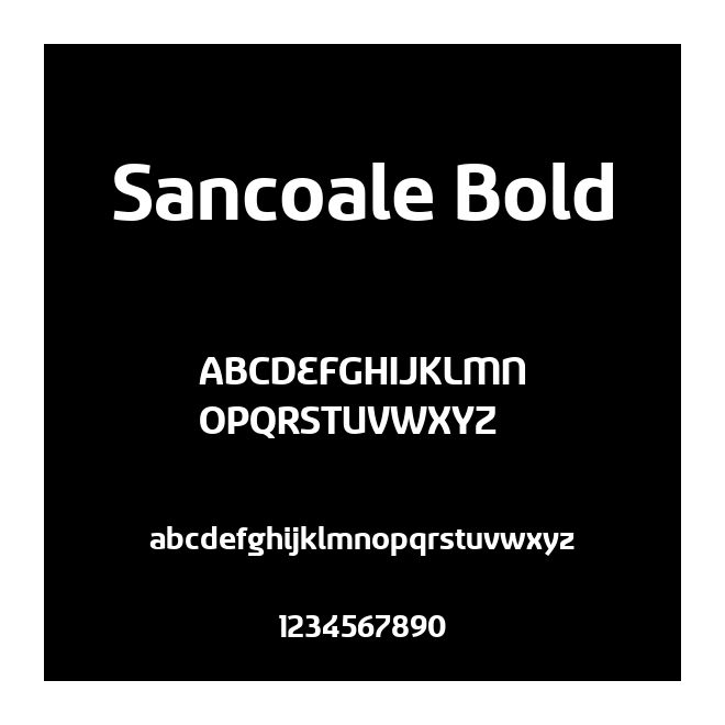 Sancoale Bold