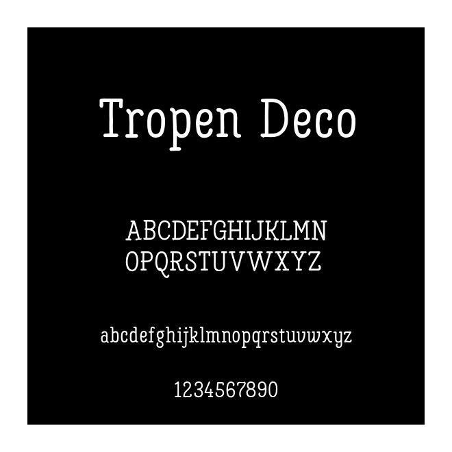 Tropen Deco