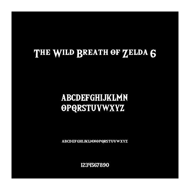 The Wild Breath of Zelda 6