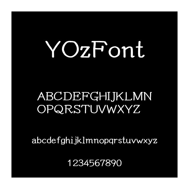 YOzFont