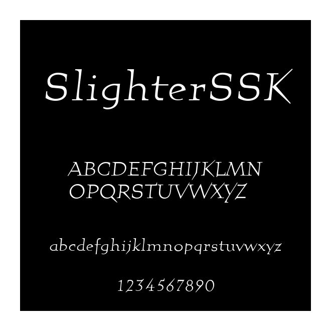 SlighterSSK