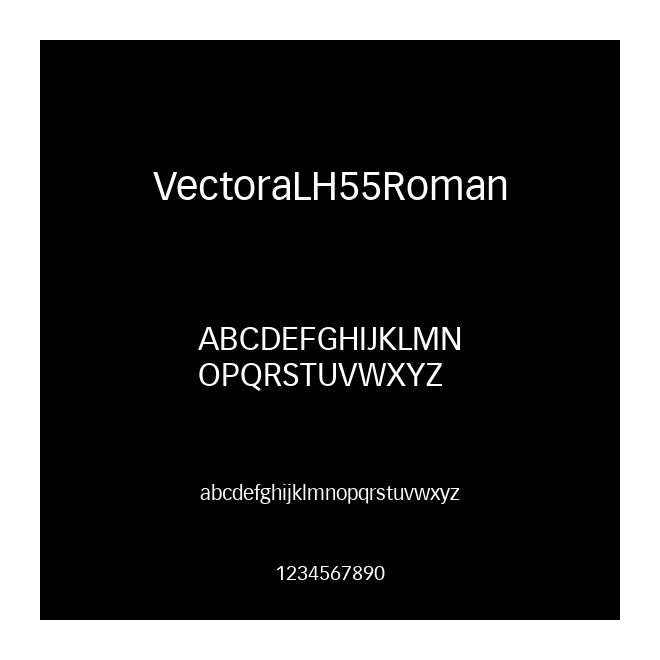 VectoraLH55Roman