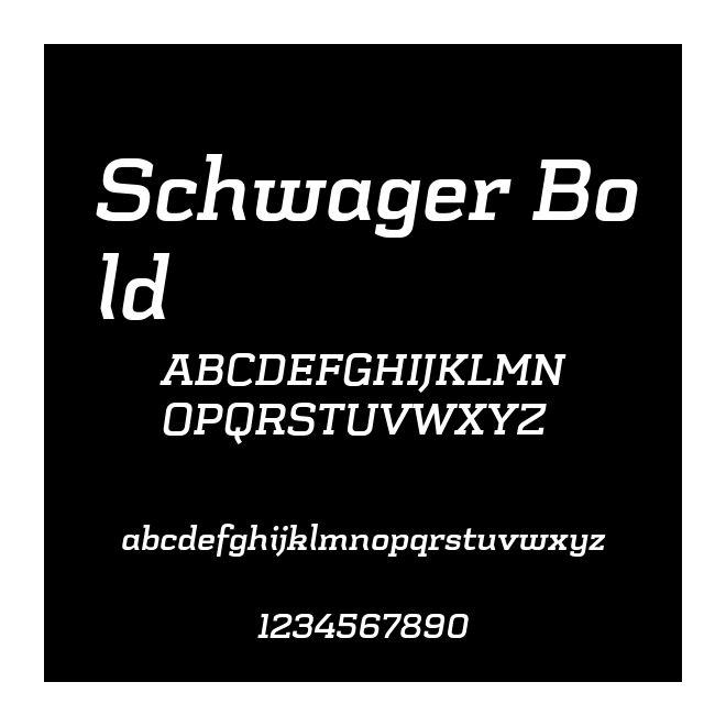 Schwager Bold