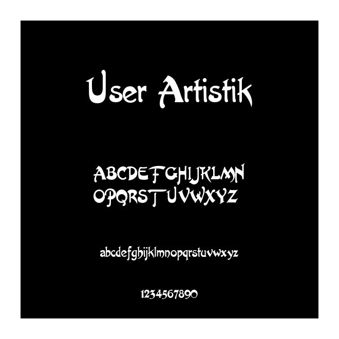 User Artistik
